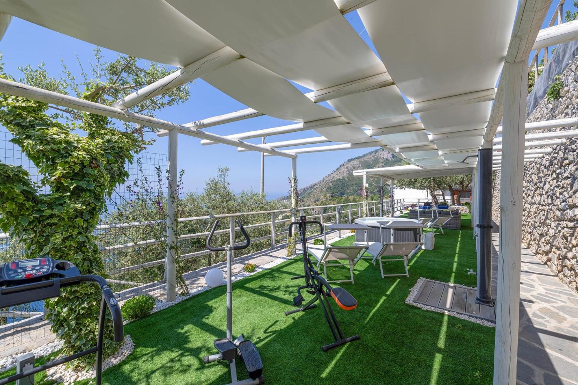 Villa Cimea Furore Exterior foto